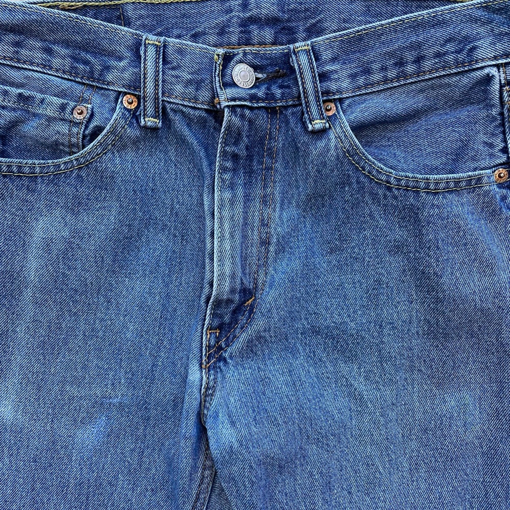 Vintage Levi’s 505 Staight leg Jeans Size 30 x 32 - Picture 3 of 11